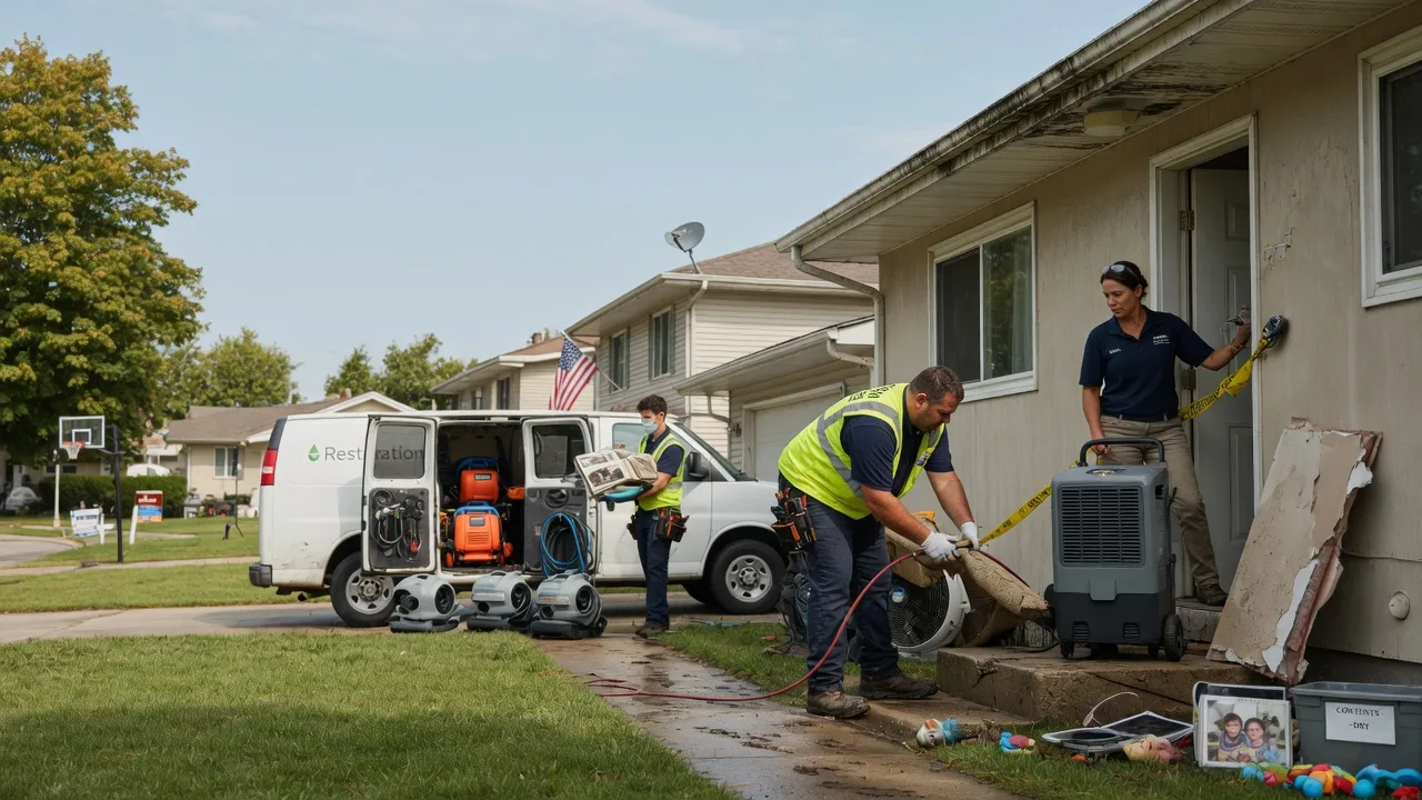 Water Damage Restoration in Mclemoresville, TN near me